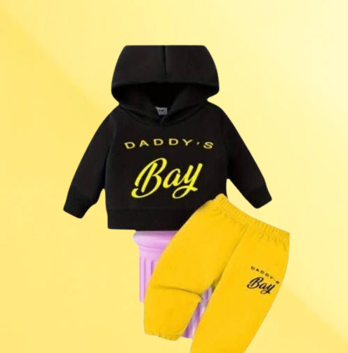 Baby Kids Boy & Girls Winter Sweat shirt+Pants Sport Suits  Warm Tracksuits Kids Clothing