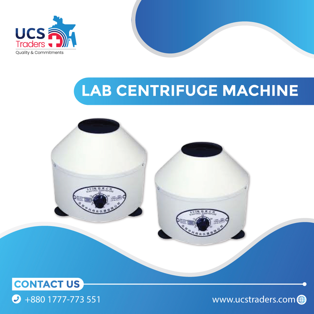Laboratory Centrifuge Machine 6 Hole For Medical Usages
