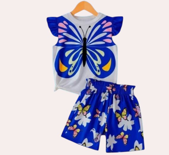 Baby Kids Girls/Boy T-Shirt Set-Girls White Projapoti-2